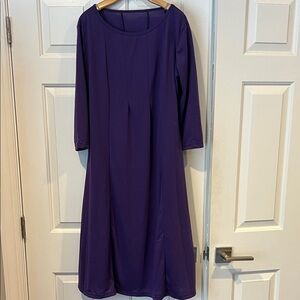 Casual Purple Women's Dress